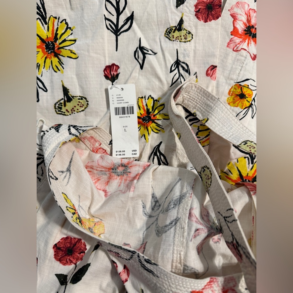 ✨ Anthropologie Relaxed Midi Dress Sz L - Picture 6 of 7